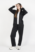 Growing in Grace Black Zip hoddie Co‑ord Set