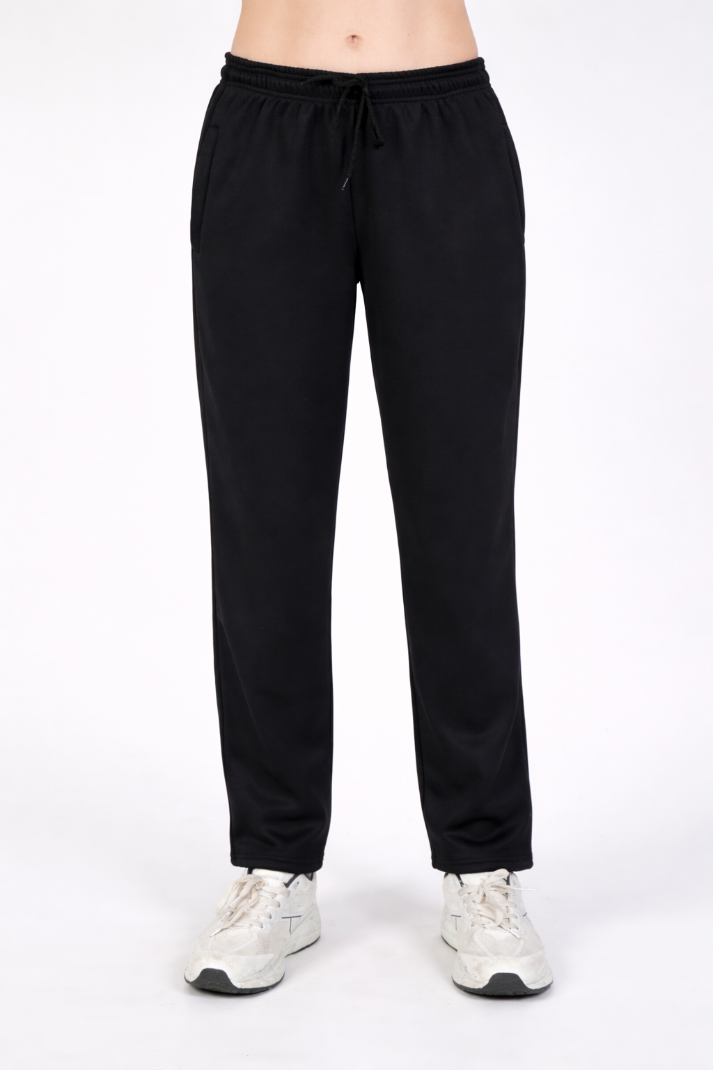 Black Essential Relaxed Lounge TrackPant