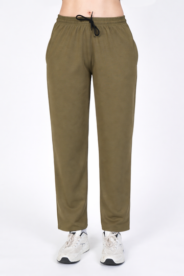 Women Olivegreen Lounge Trackpant